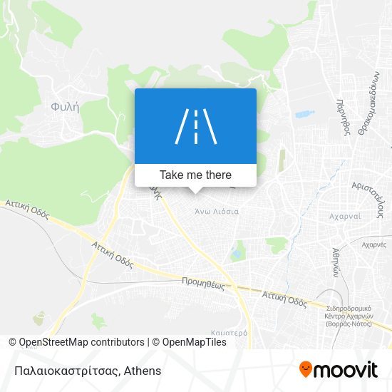 Παλαιοκαστρίτσας map