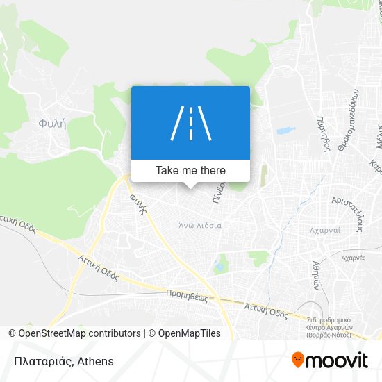 Πλαταριάς map