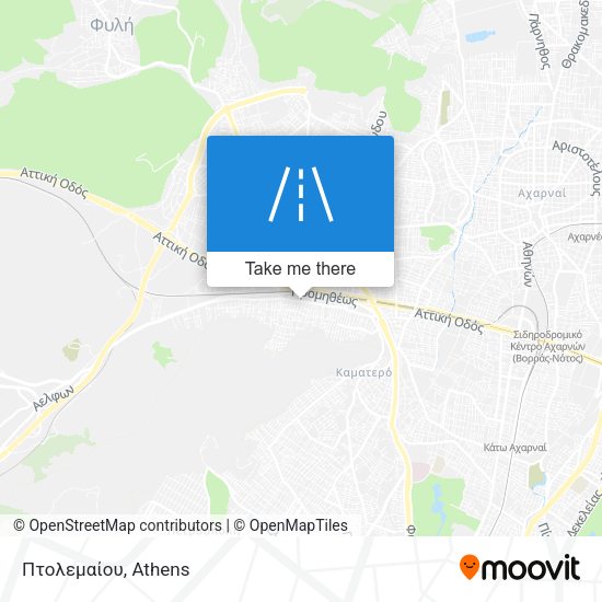 Πτολεμαίου map