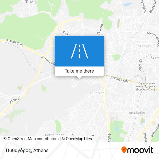 Πυθαγόρος map