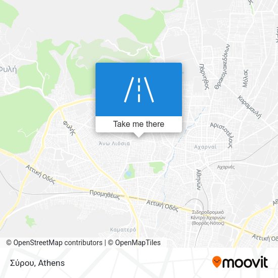 Σύρου map