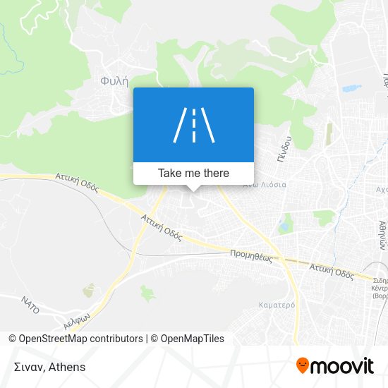 Σιναν map