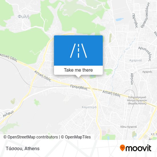 Τάσσου map