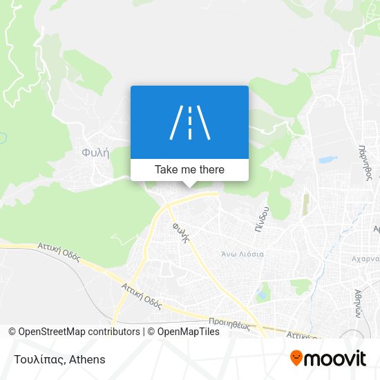 Τουλίπας map