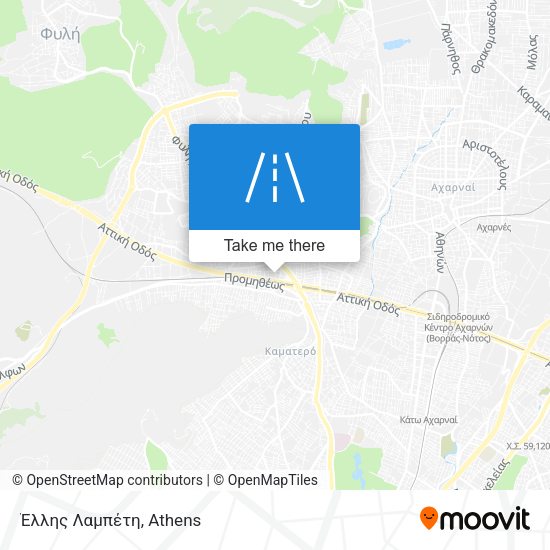 Έλλης Λαμπέτη map
