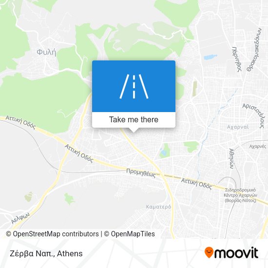 Ζέρβα Ναπ. map