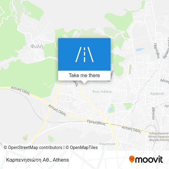 Καρπενησιώτη Αθ. map