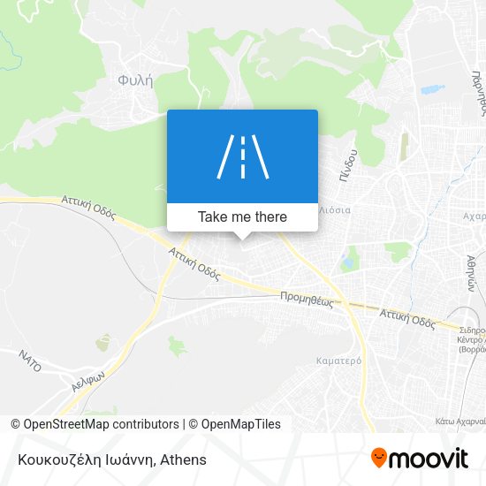 Κουκουζέλη Ιωάννη map