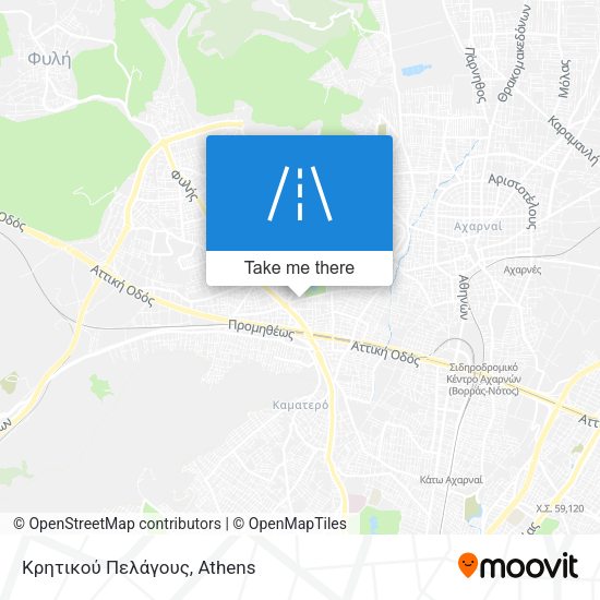 Κρητικού Πελάγους map