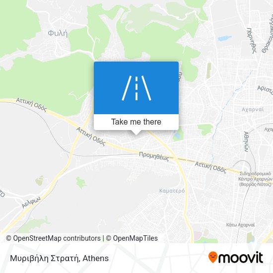 Μυριβήλη Στρατή map