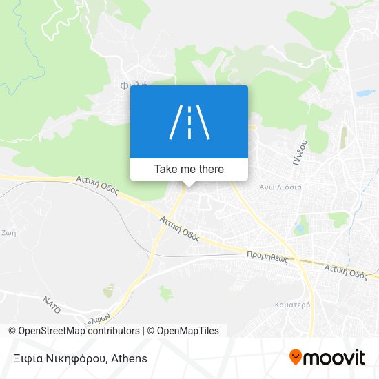 Ξιφία Νικηφόρου map