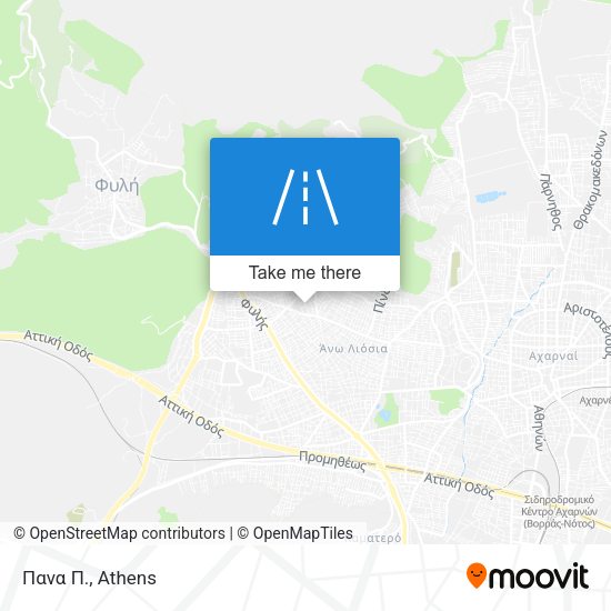 Πανα Π. map
