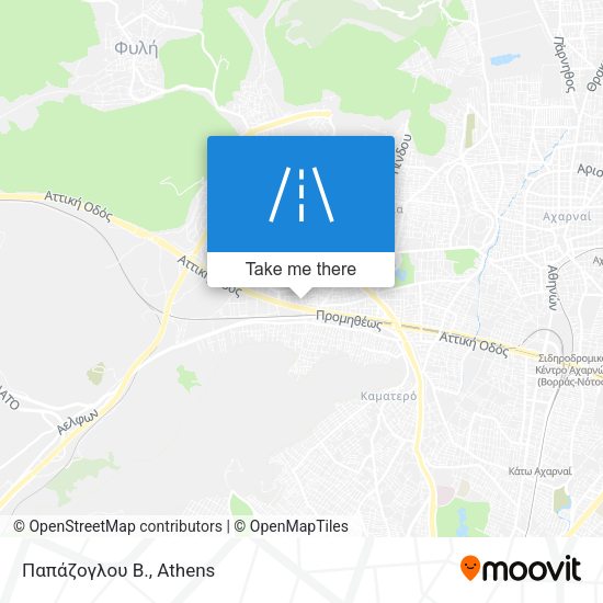 Παπάζογλου Β. map