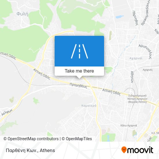 Παρθένη Κων. map