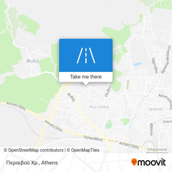 Περαιβού Χρ. map