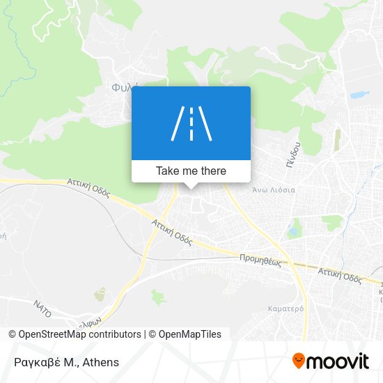 Ραγκαβέ Μ. map