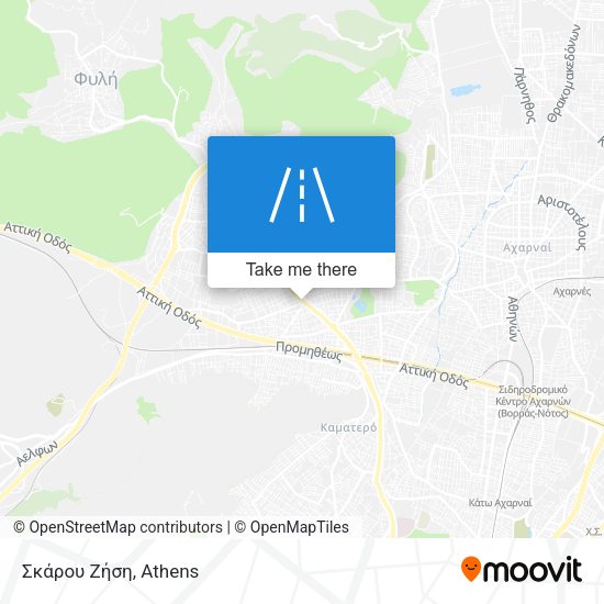 Σκάρου Ζήση map