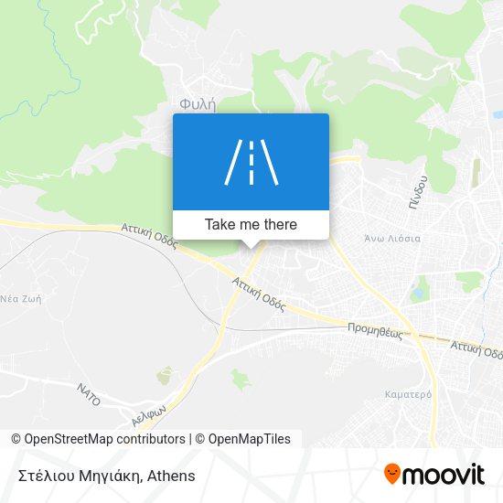 Στέλιου Μηγιάκη map