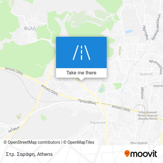 Στρ. Σαράφη map