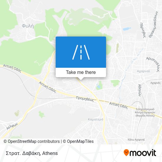 Στρατ. Δαβάκη map