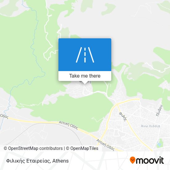 Φιλικής Εταιρείας map