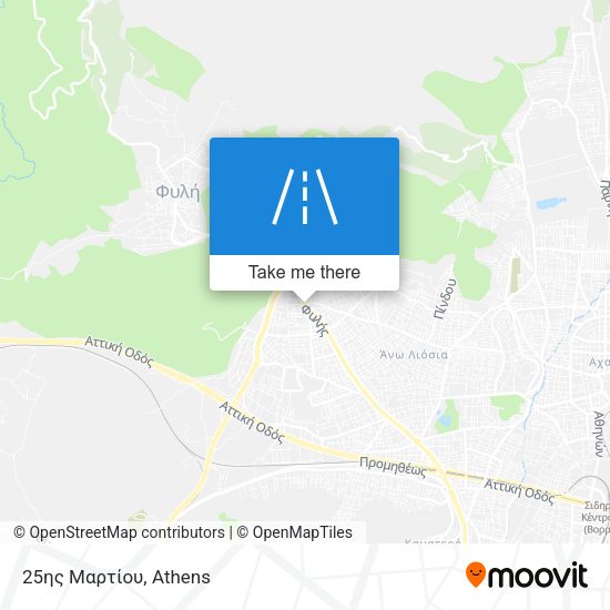 25ης Μαρτίου map