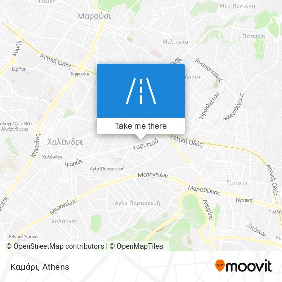 Καμάρι map