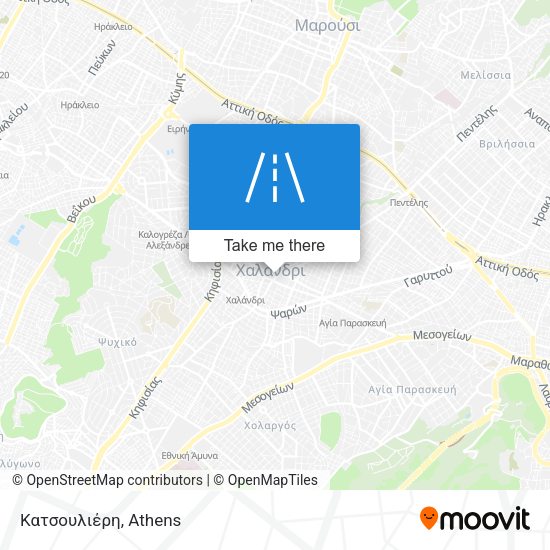Κατσουλιέρη map