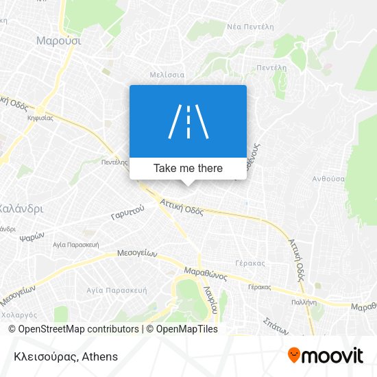 Κλεισούρας map