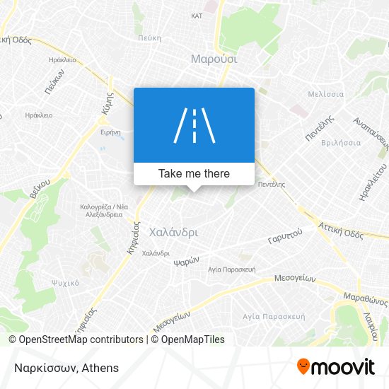 Ναρκίσσων map