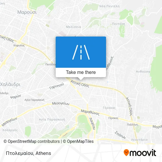 Πτολεμαίου map