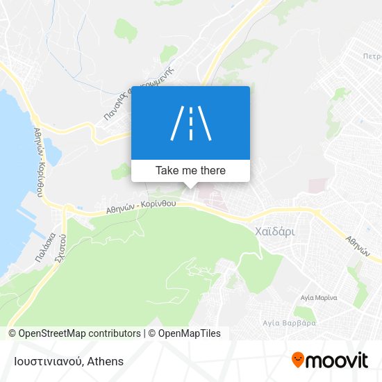 Ιουστινιανού map
