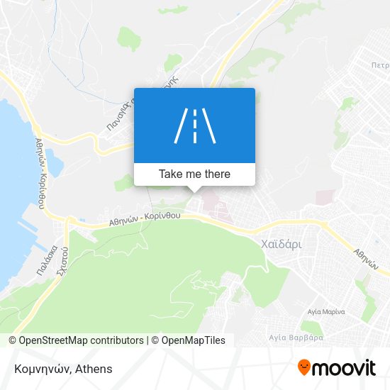 Κομνηνών map