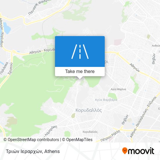 Τριών Ιεραρχών map