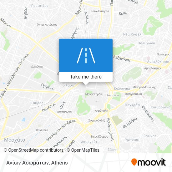 Αγίων Ασωμάτων map
