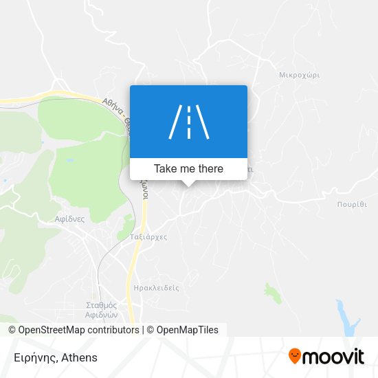 Ειρήνης map