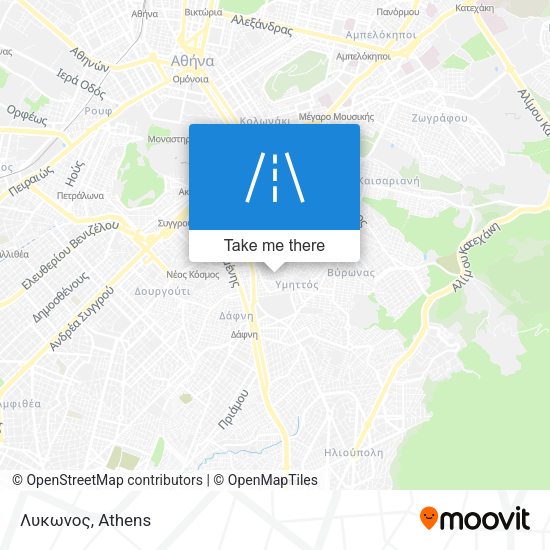 Λυκωνος map