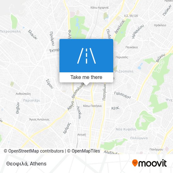 Θεοφιλά map
