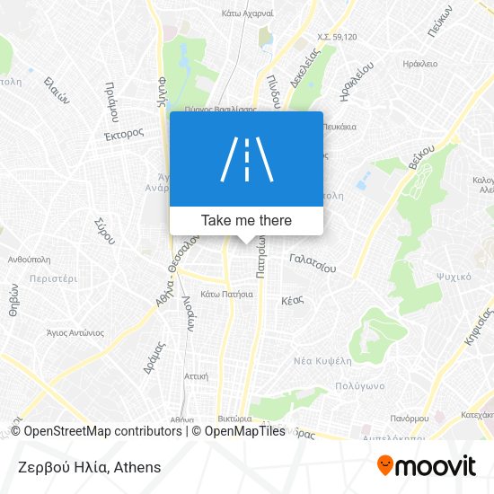 Ζερβού Ηλία map