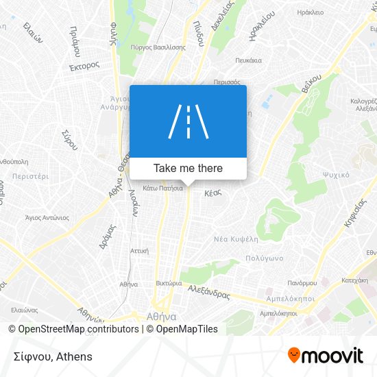 Σίφνου map