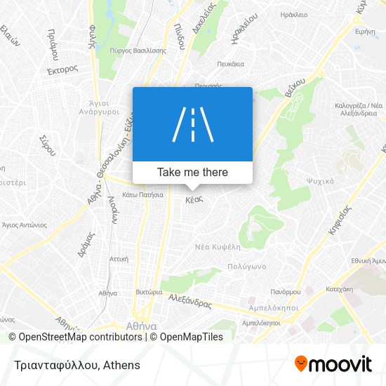 Τριανταφύλλου map