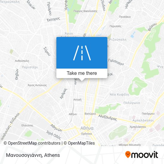 Μανουσογιάννη map