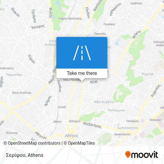 Σερίφου map
