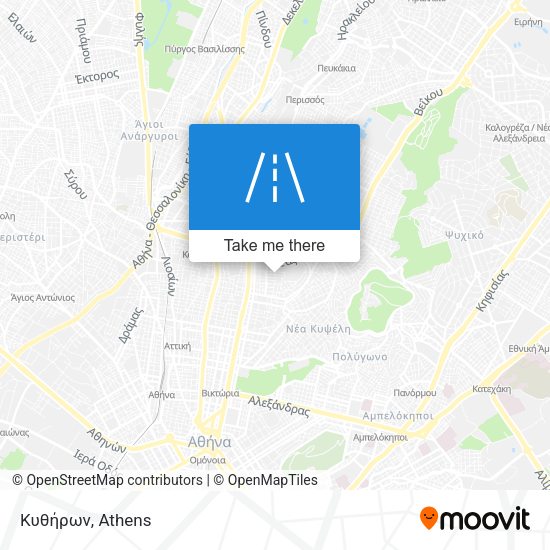 Κυθήρων map
