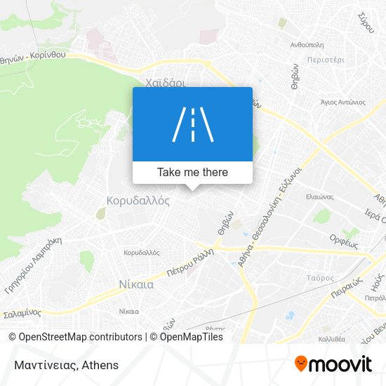 Μαντίνειας map