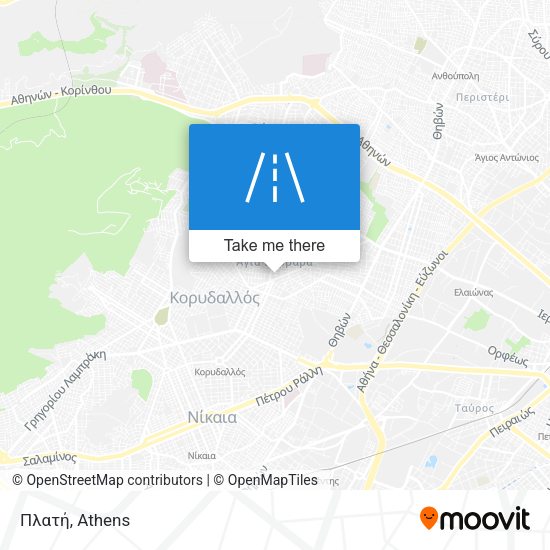 Πλατή map