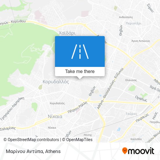 Μαρίνου Αντύπα map