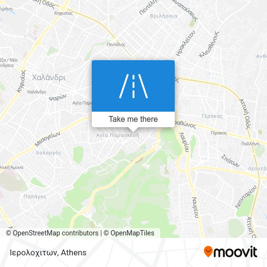 Ιερολοχιτων map