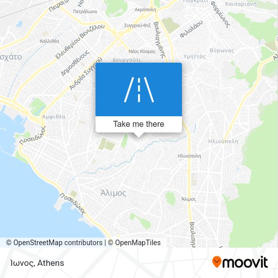 Ίωνος map