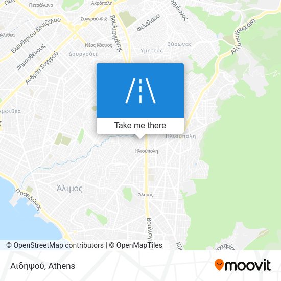 Αιδηψού map
